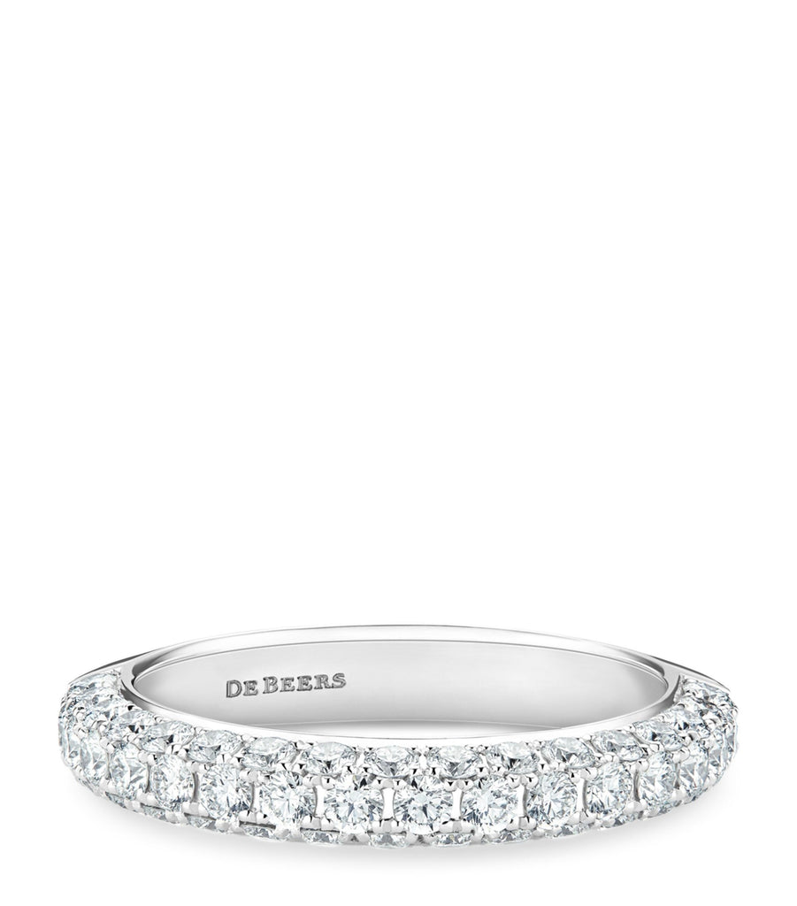 White Gold and Diamond Darling Eternity Band (3.5mm)