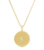 Yellow Gold and Diamond Enchanted Lotus Pendant Necklace GOODS Harrods   