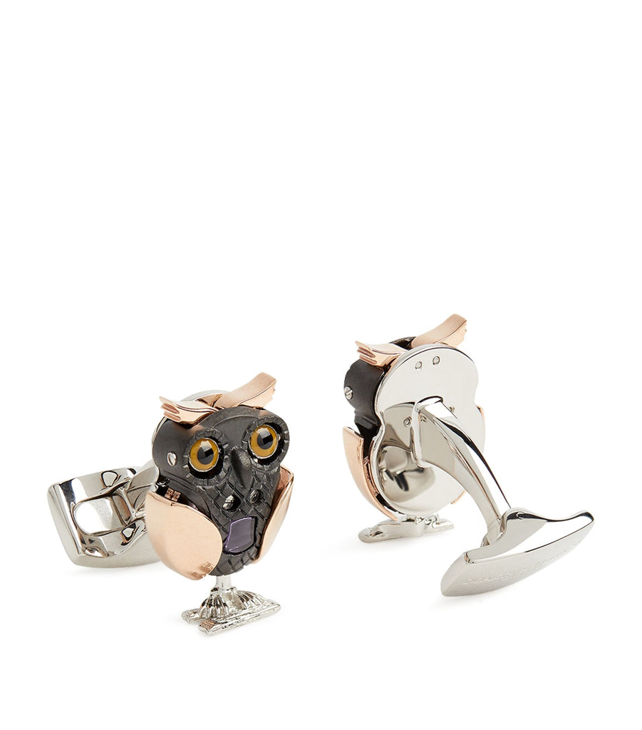 Moving Owl Cufflinks