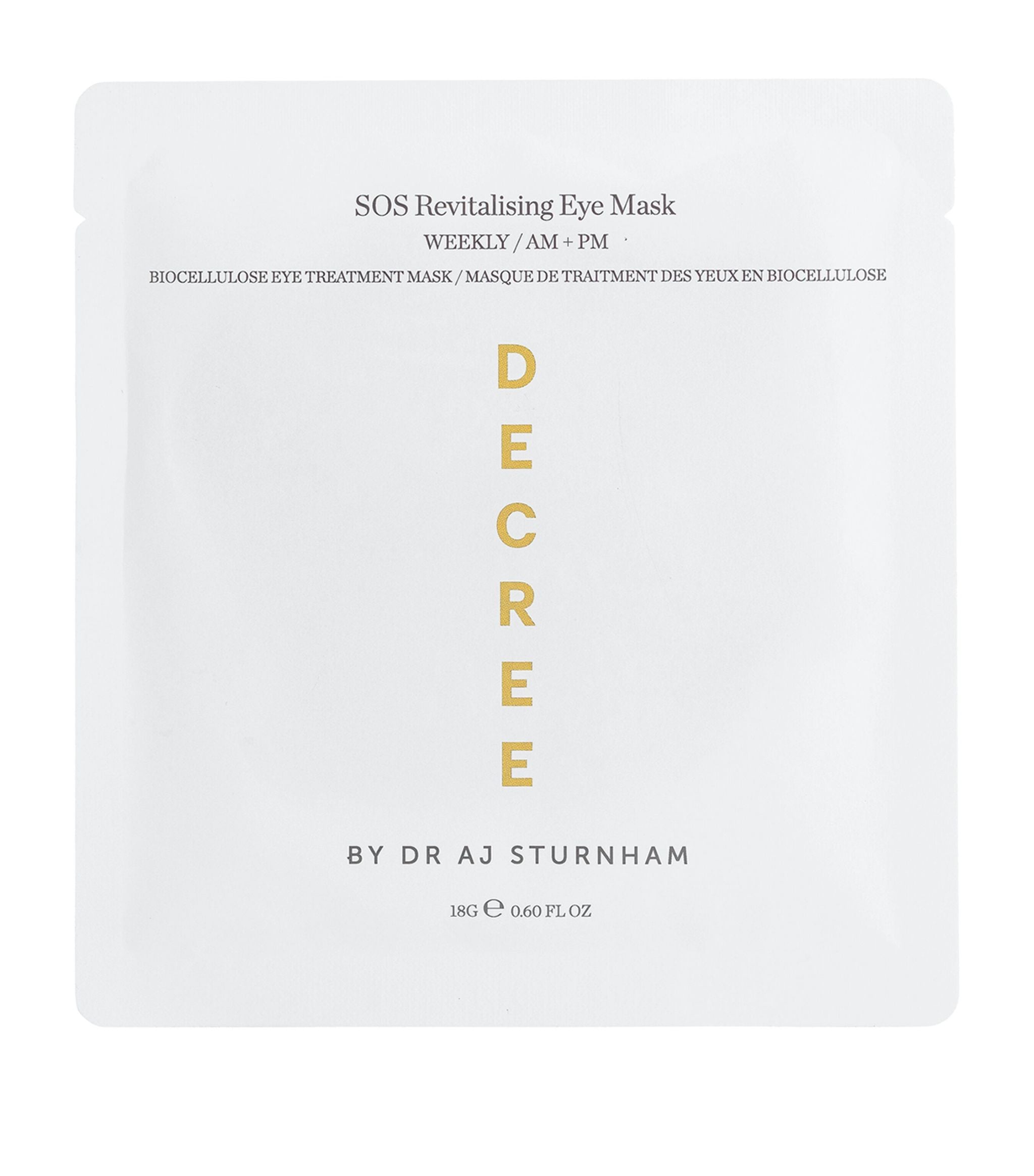 SOS Revitalising Eye Mask (18g) GOODS Harrods   