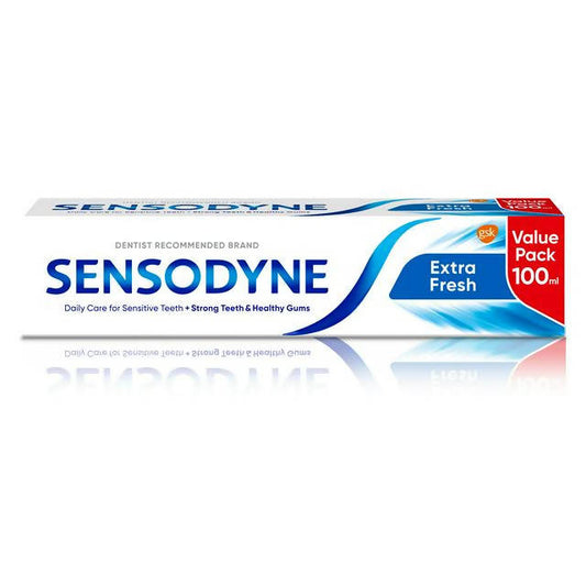 Sensodyne Sensitive Toothpaste Daily Care Extra Fresh 100ml toothpaste Sainsburys   