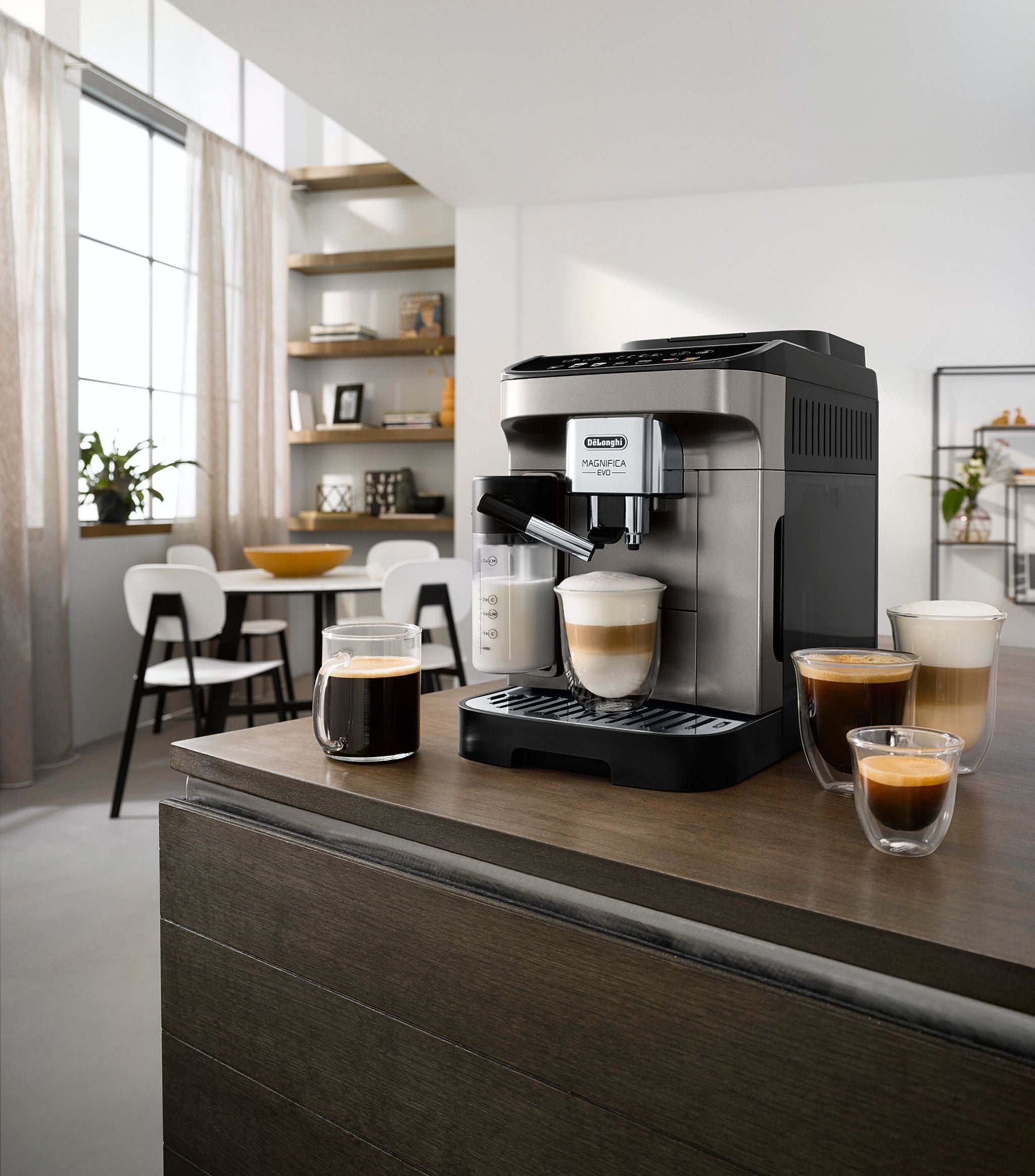 Magnifica Evo Coffee Machine GOODS Harrods   