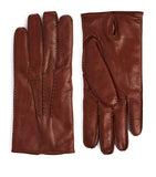 Cashmere-Lined Leather Gloves GOODS Harrods   