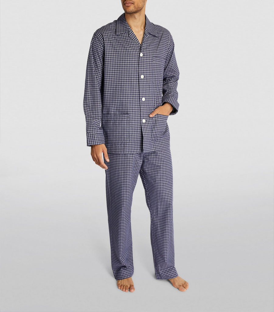 Brushed Cotton Check Pyjama Set