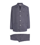 Brushed Cotton Check Pyjama Set GOODS Harrods   