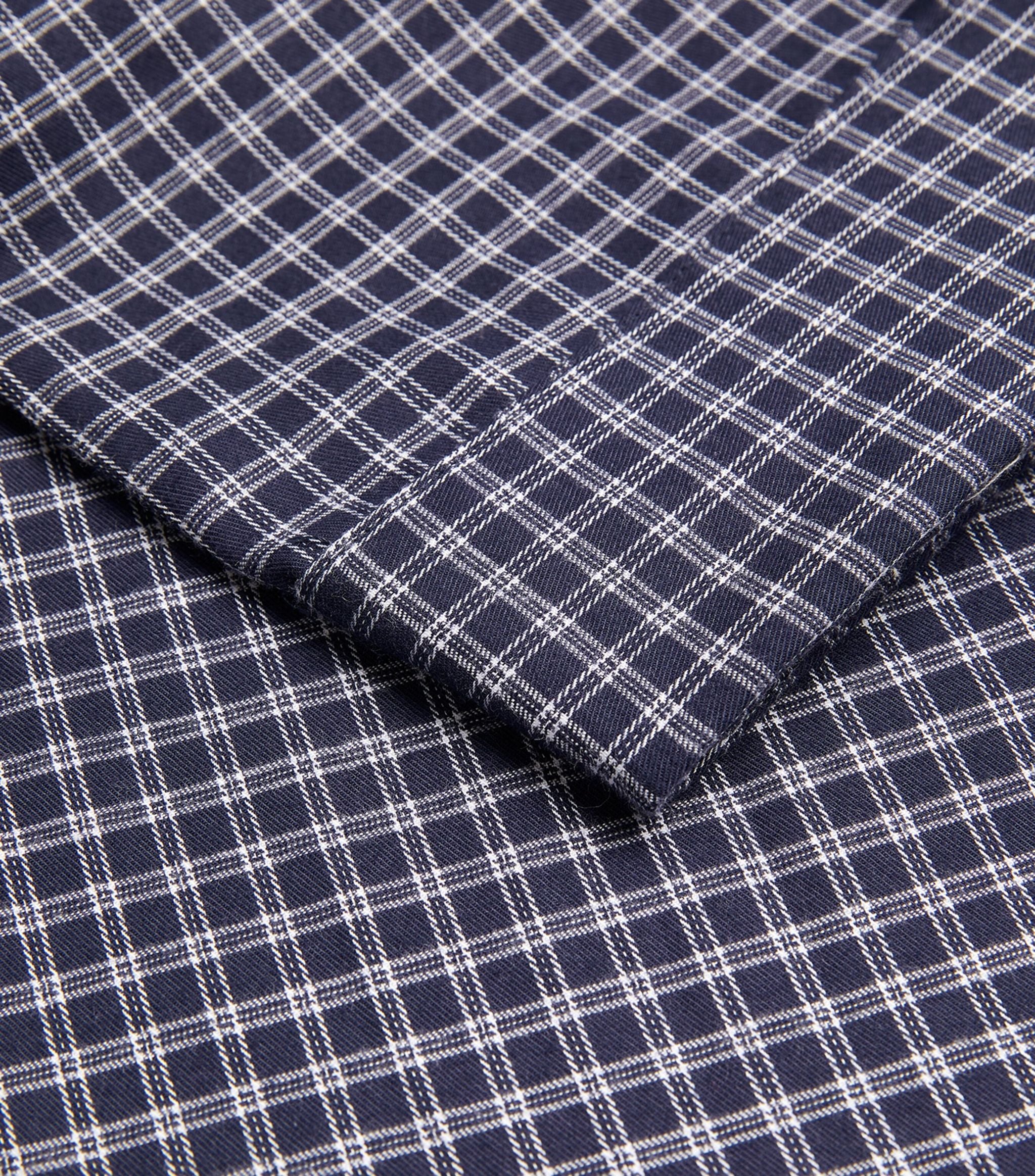 Brushed Cotton Check Pyjama Set GOODS Harrods   