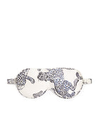 Silk Jaguar Print Eye Mask GOODS Harrods   