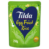 Tilda Microwave Steamed Basmati Egg Fried 250g Microwave rice Sainsburys   