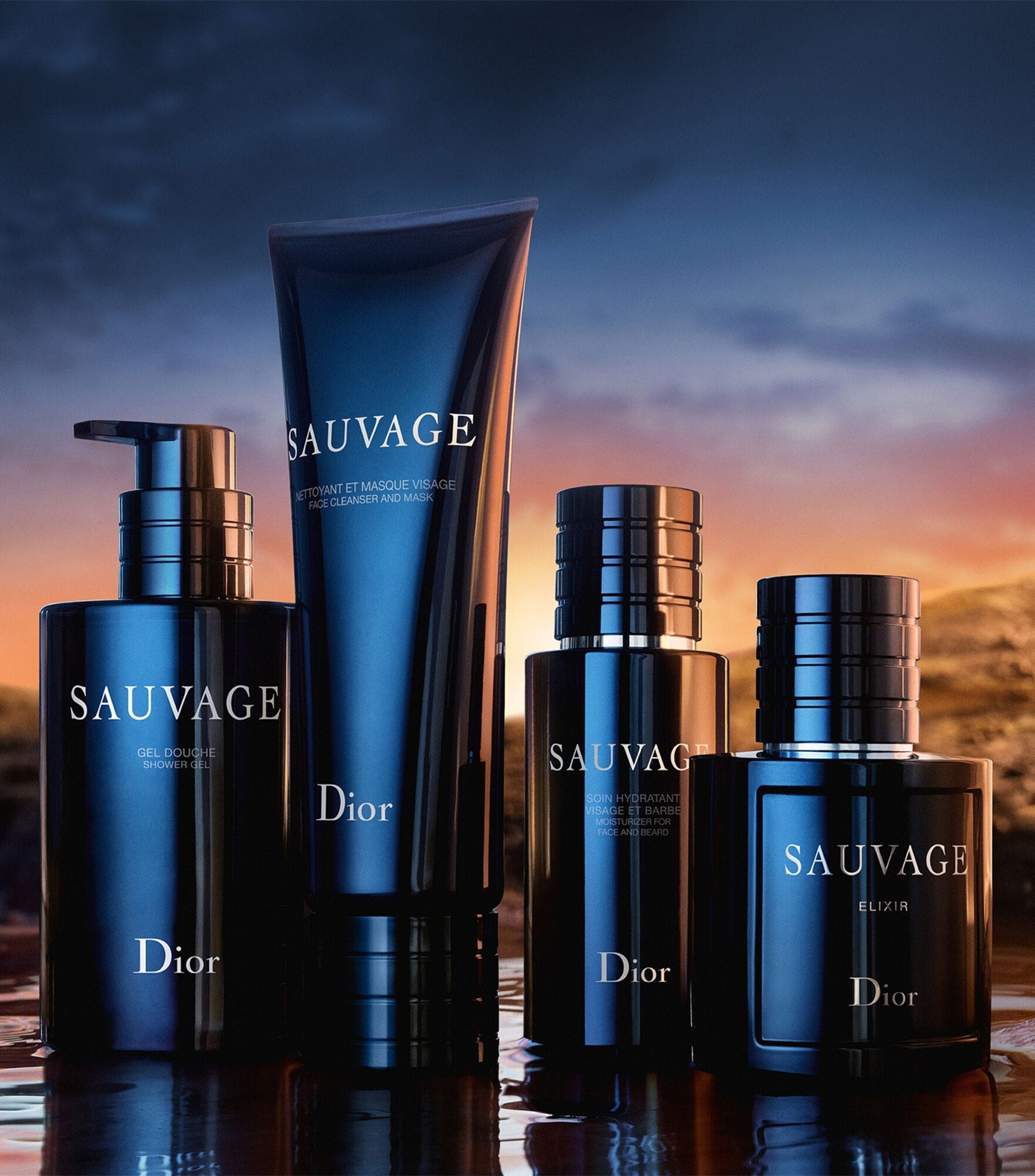 Sauvage Cleanser and Face Mask (120ml) GOODS Harrods   