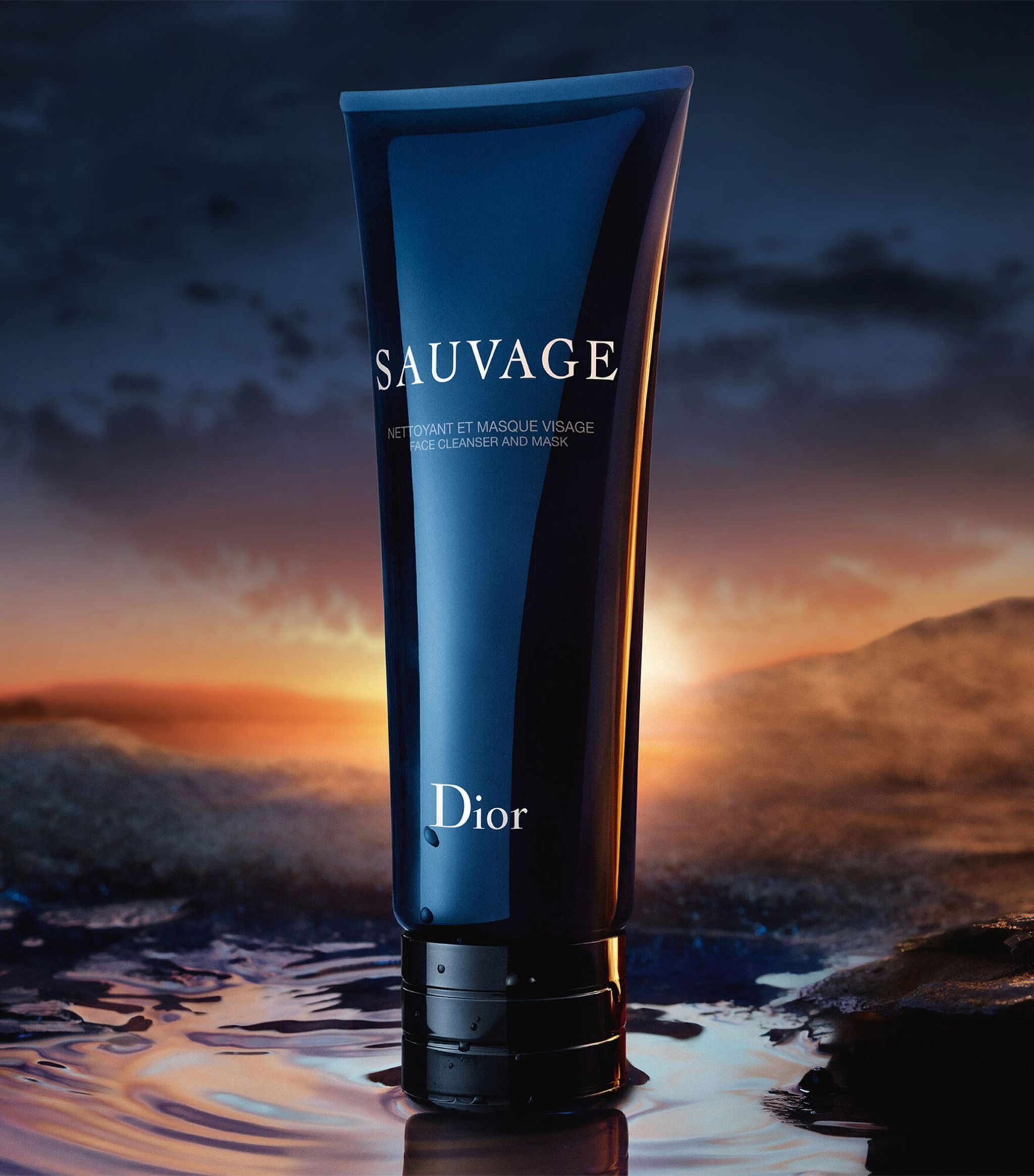 Sauvage Cleanser and Face Mask (120ml) GOODS Harrods   