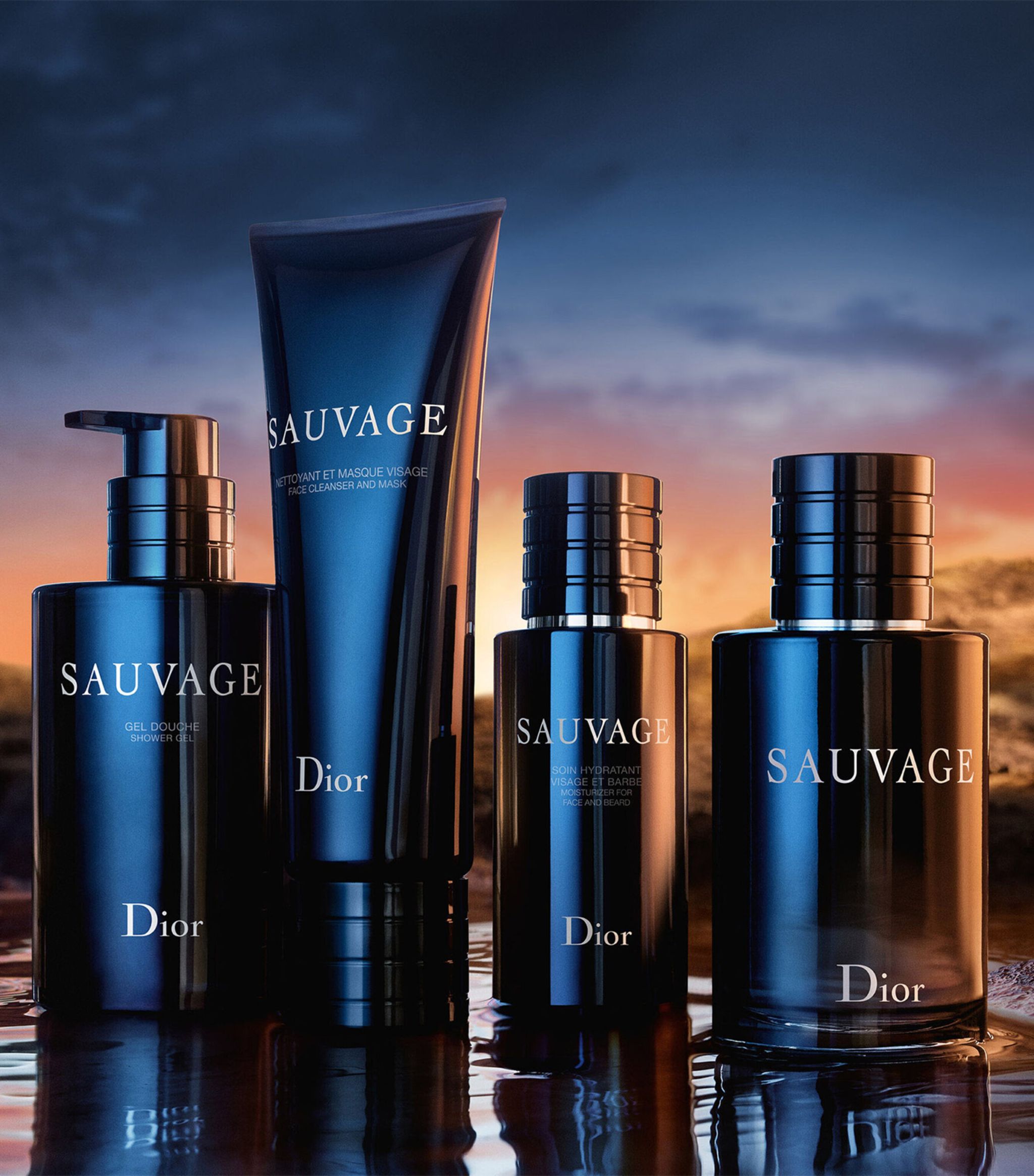 Dior sauvage sales moisturiser