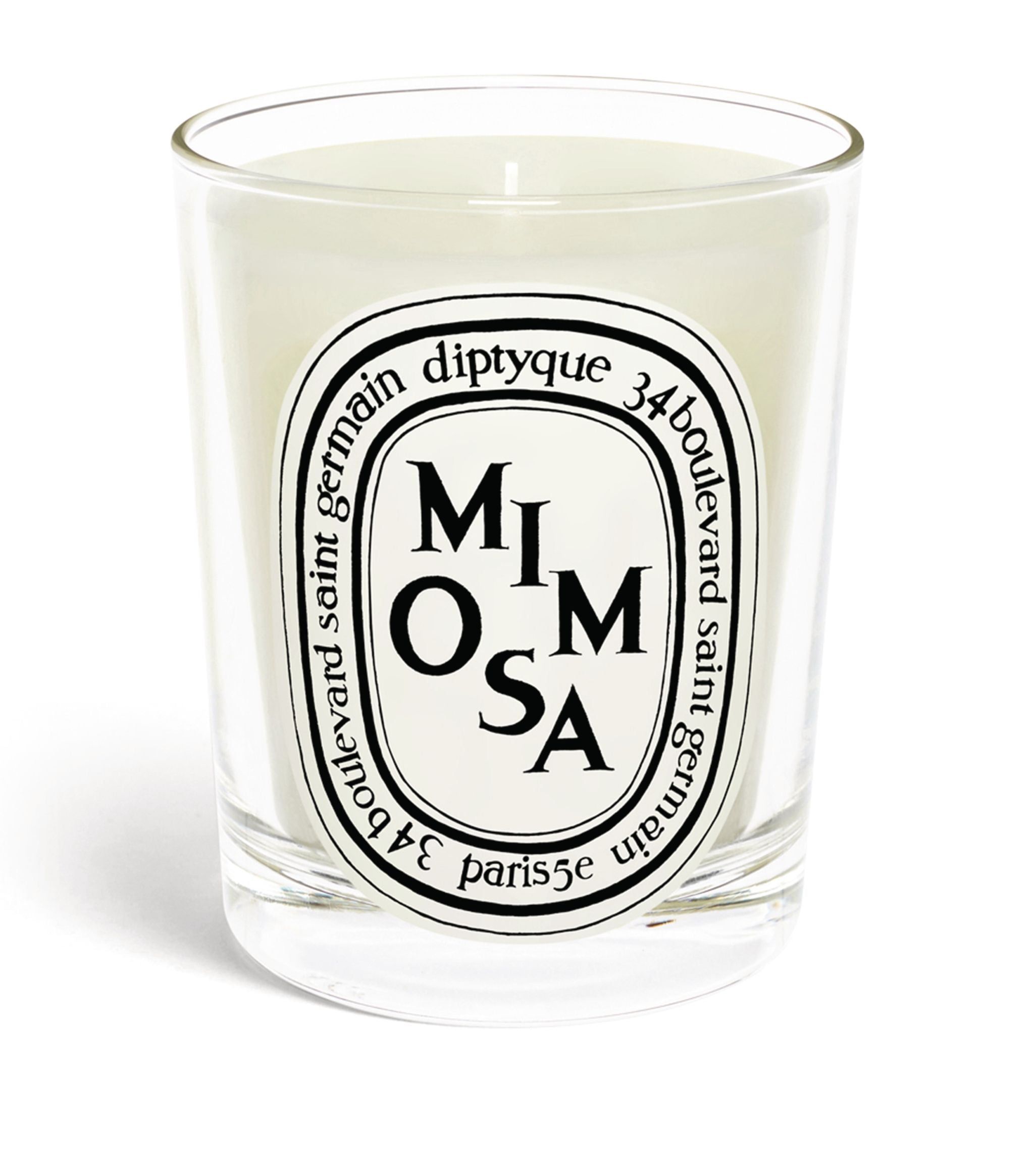 Diptyque Mini Scented Candle Mimosa 70G GOODS Harrods   