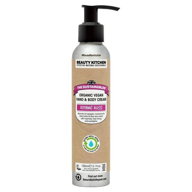 Beauty Kitchen The Sustainables Botanic Bliss Organic Vegan Hand & Body Lotion 150ml