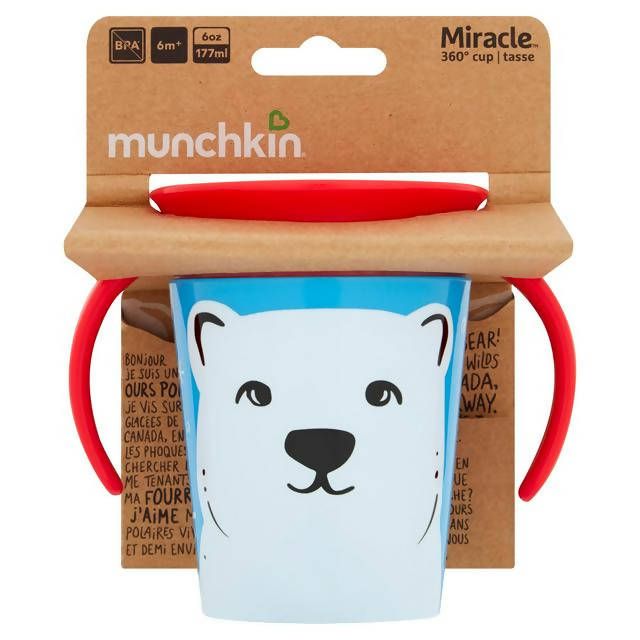 Munchkin Miracle 360? Trainer Cup 6 Months+ 177ml accessories Sainsburys   