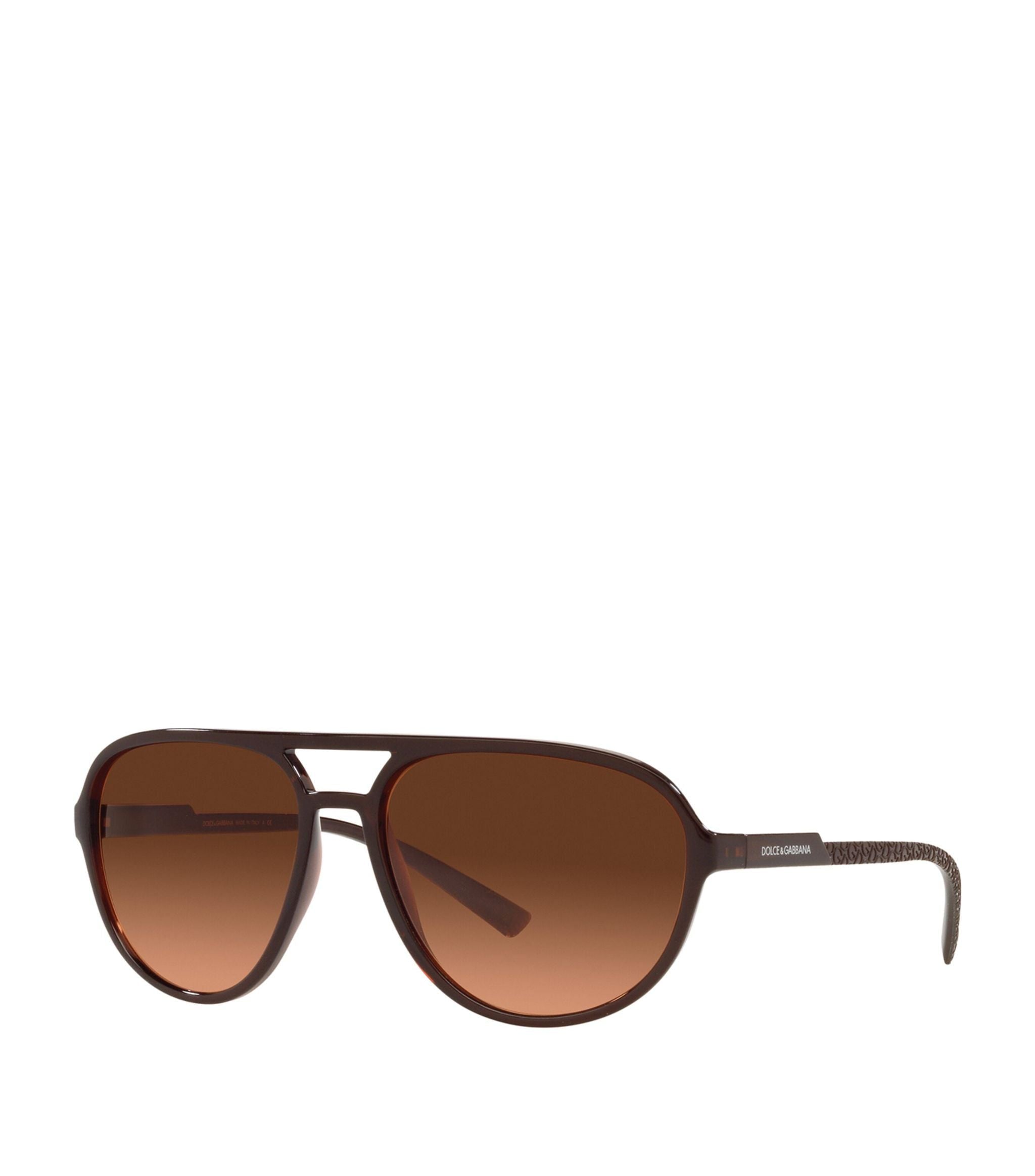 DG Pattern Pilot Sunglasses GOODS Harrods   