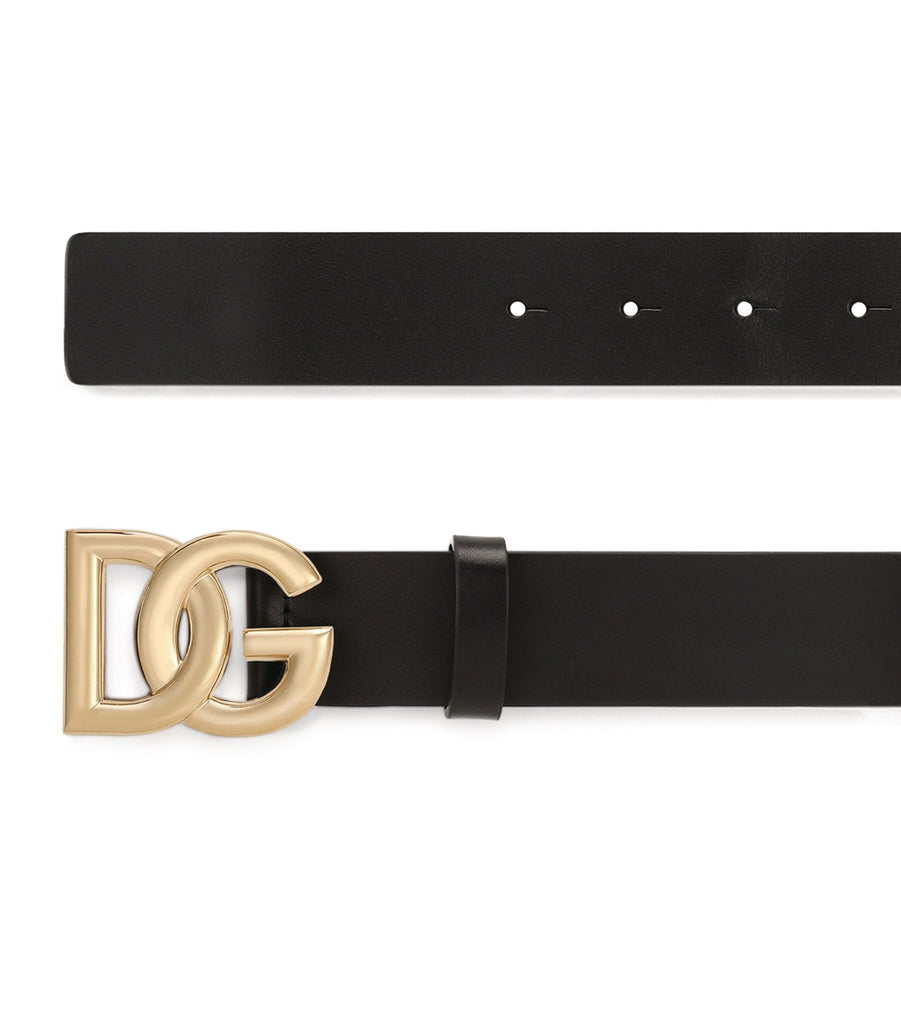 Leather Logo Belt