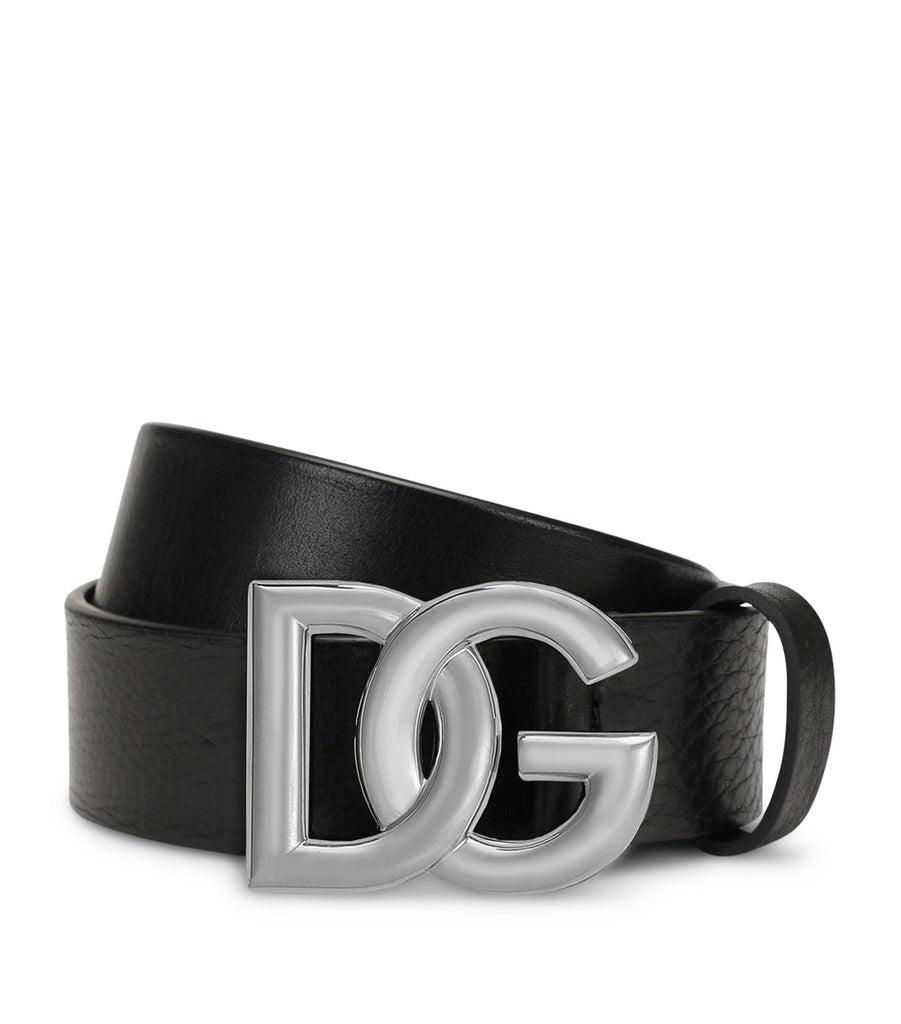 Leather Logo Belt