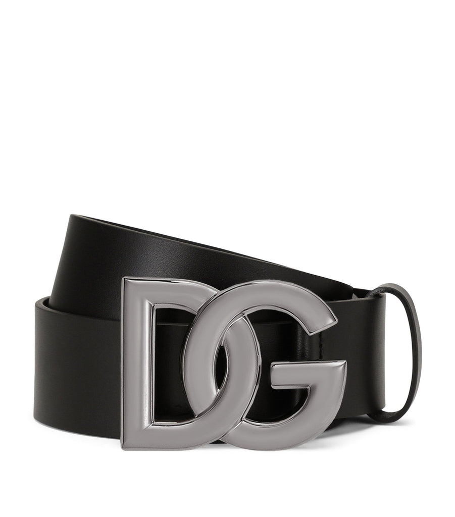 Leather Logo Belt