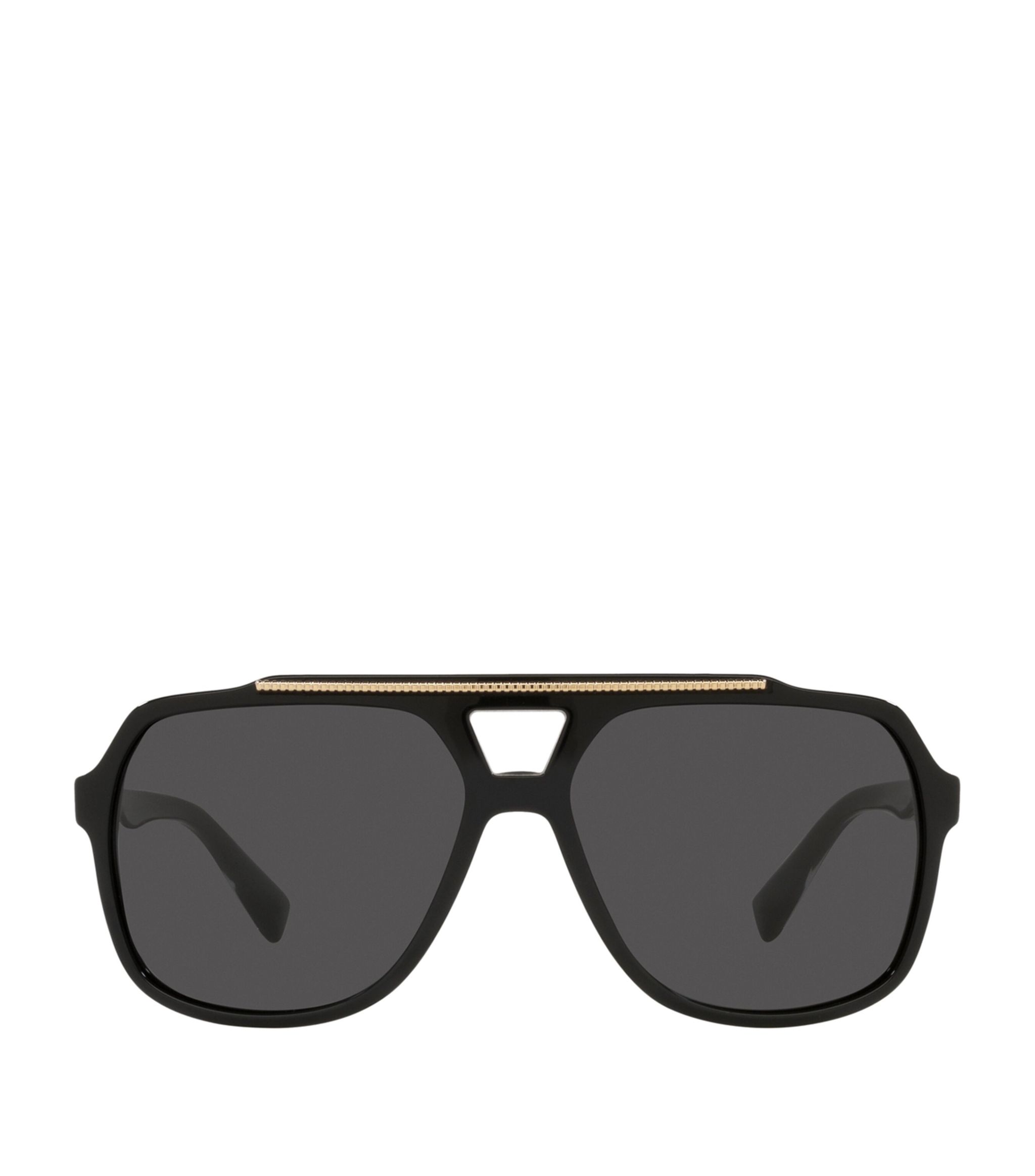 Square Pilot Sunglasses GOODS Harrods   