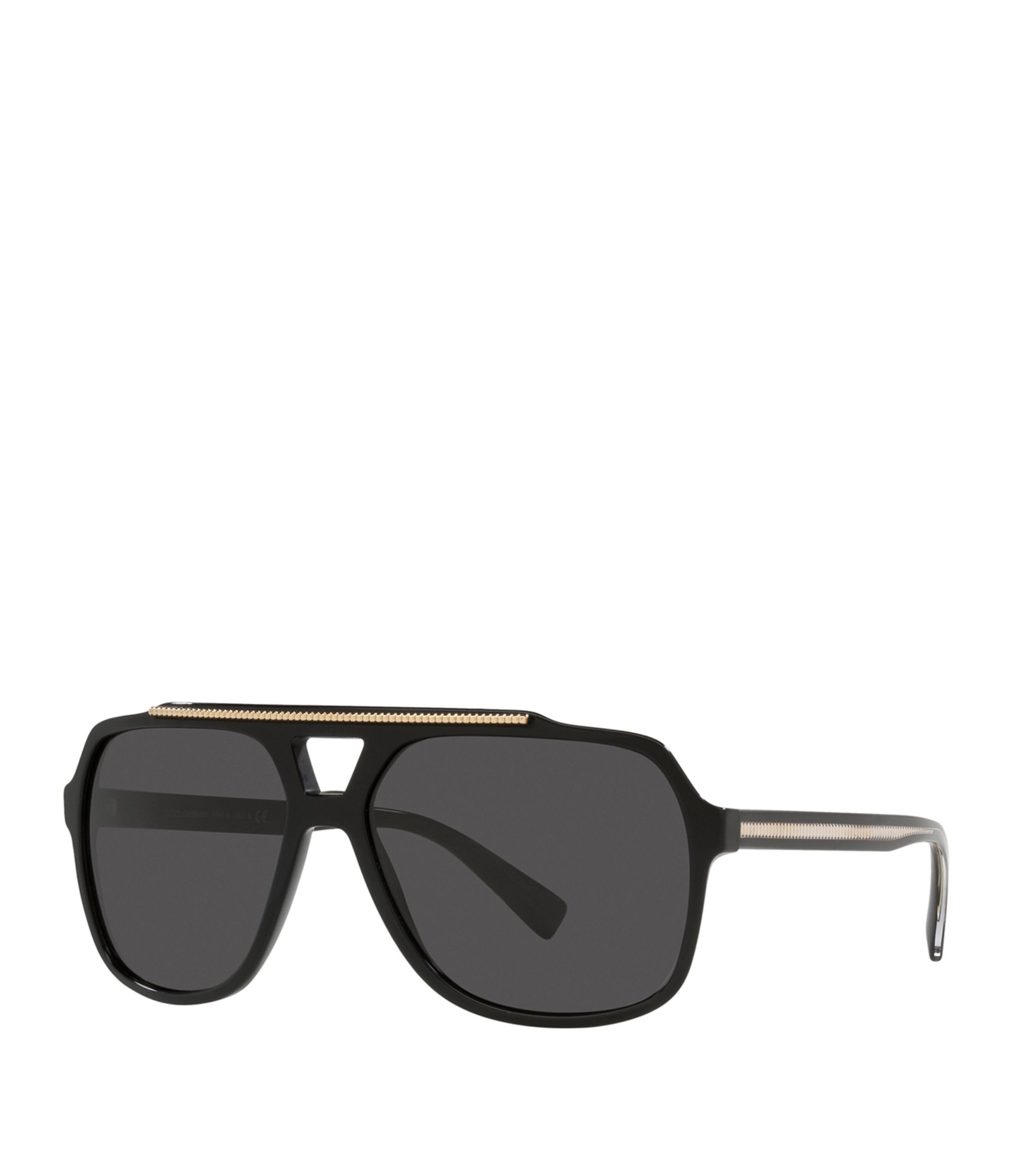 Square Pilot Sunglasses GOODS Harrods   