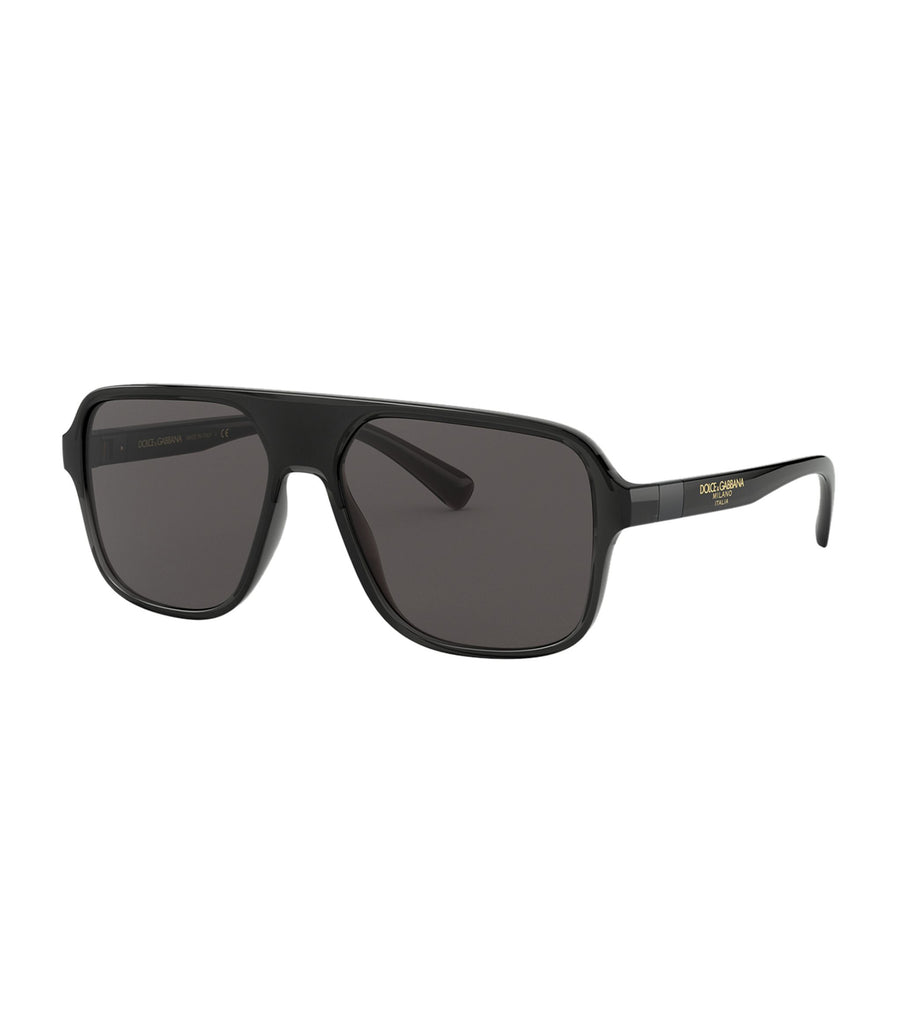 Step Injection Square Sunglasses