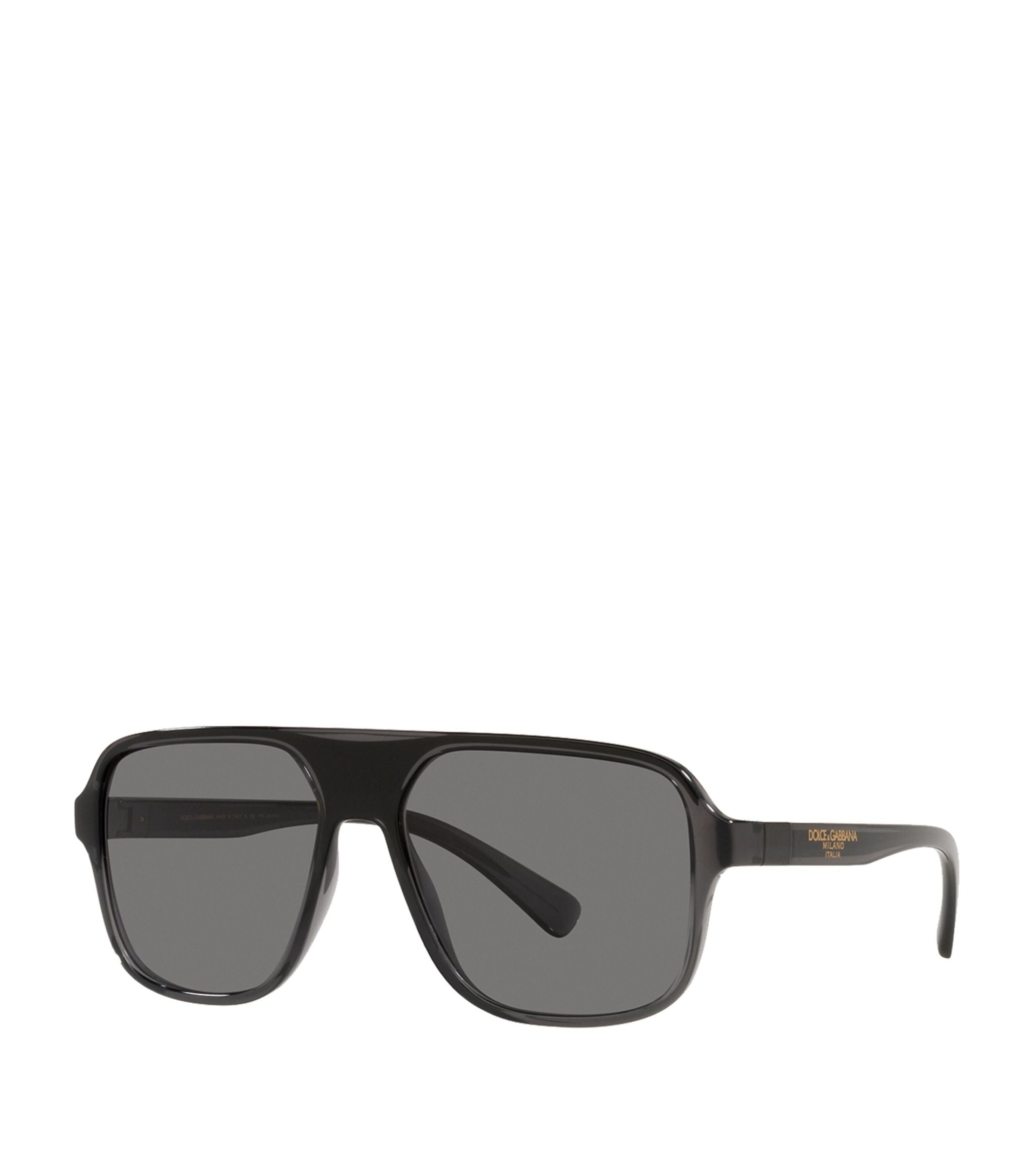 Step Injection Square Sunglasses GOODS Harrods   