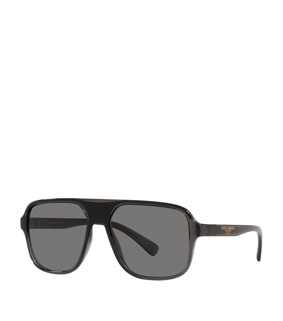 Step Injection Square Sunglasses