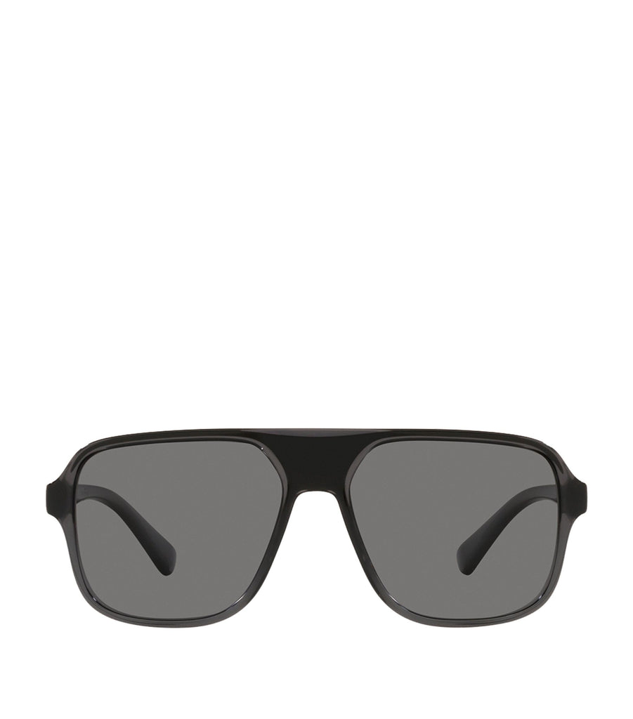 Step Injection Square Sunglasses