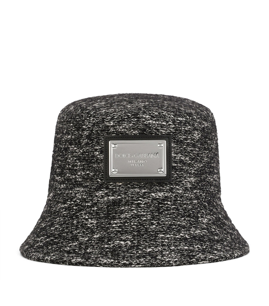 Virgin Wool-Cotton Bucket Hat