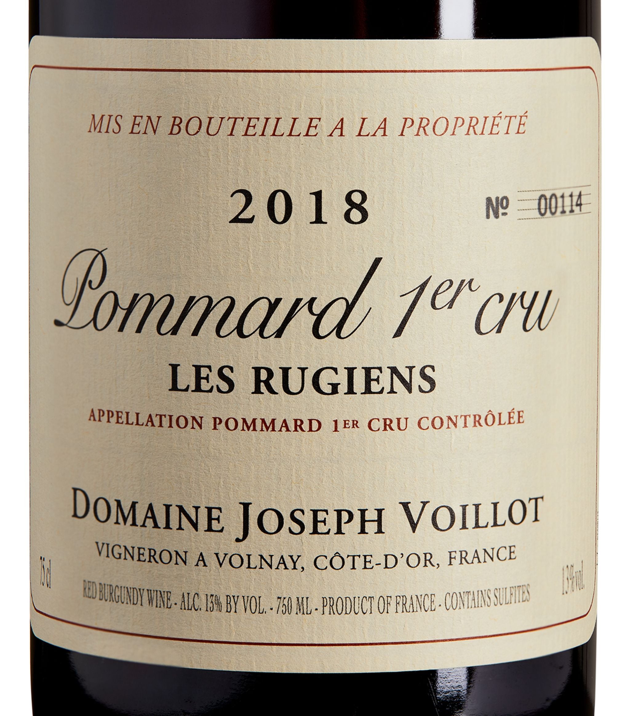 Pommard 1er Cru Les Rugiens 2018 (75cl) - Burgundy, France GOODS Harrods   