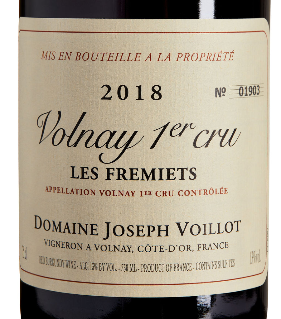 Volnay 1er Cru Les Fremiets 2018 (75cl) - Burgundy, France