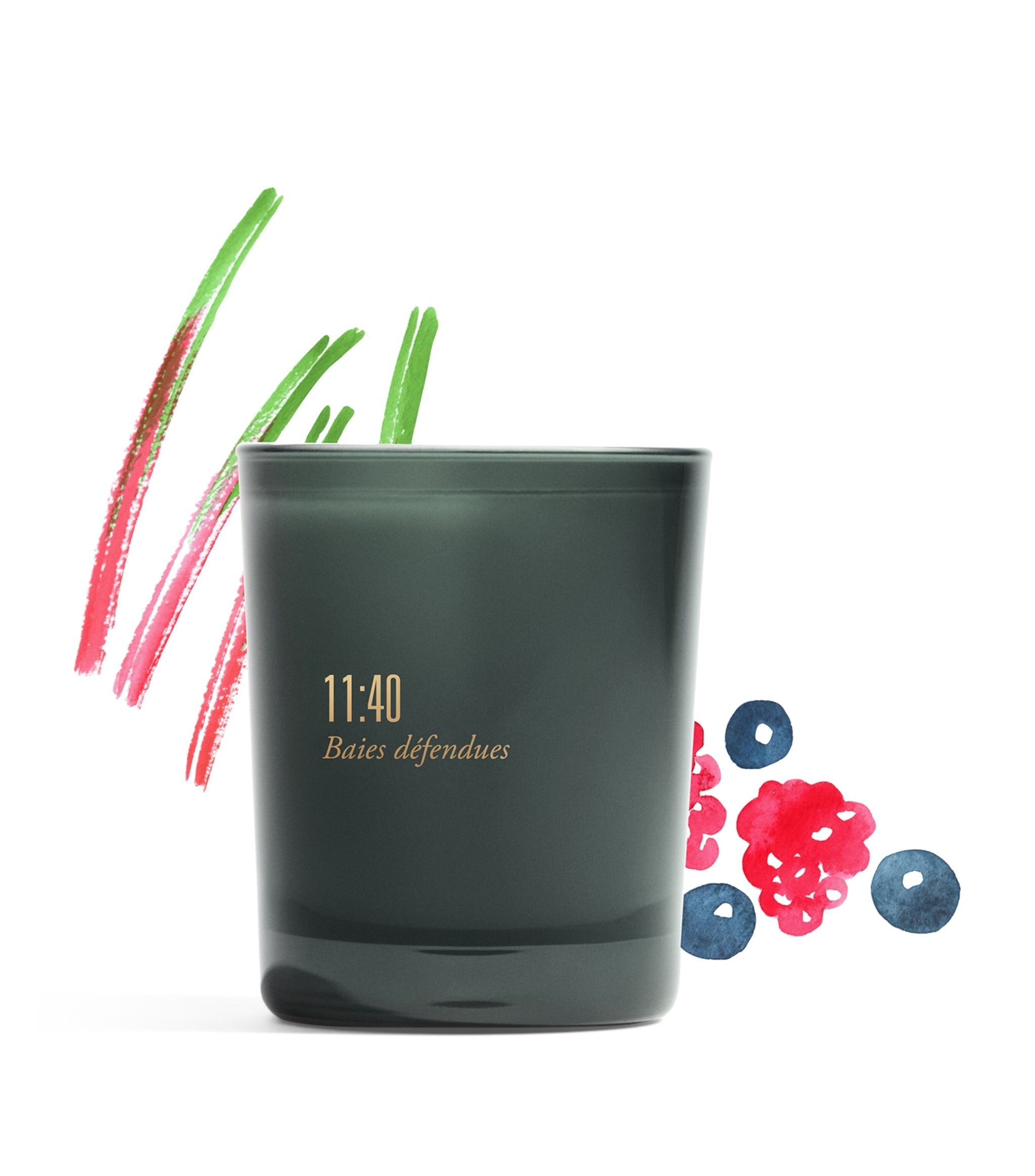 11:40 Baies Défendues Candle (190g) GOODS Harrods   