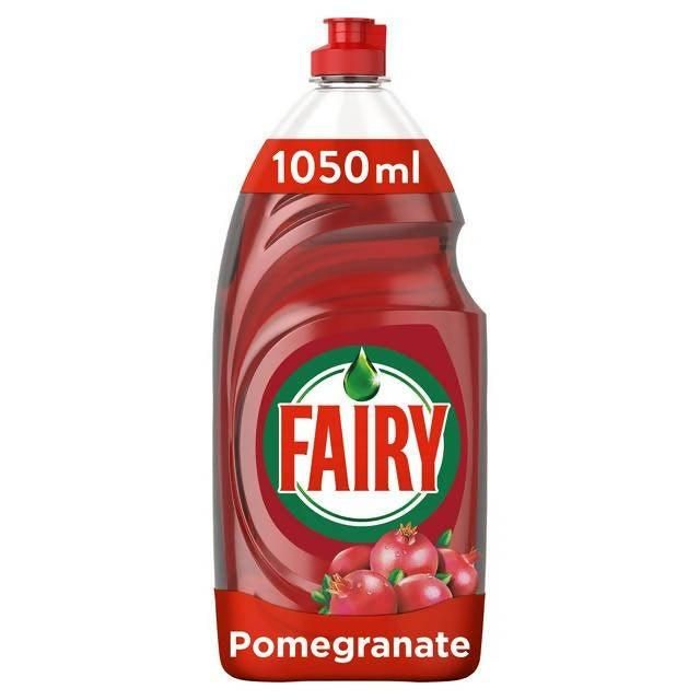 Fairy Clean & Fresh Washing Up Liquid Pomegranate 1050ml