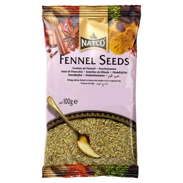 Natco Fennel Seeds 100g - McGrocer