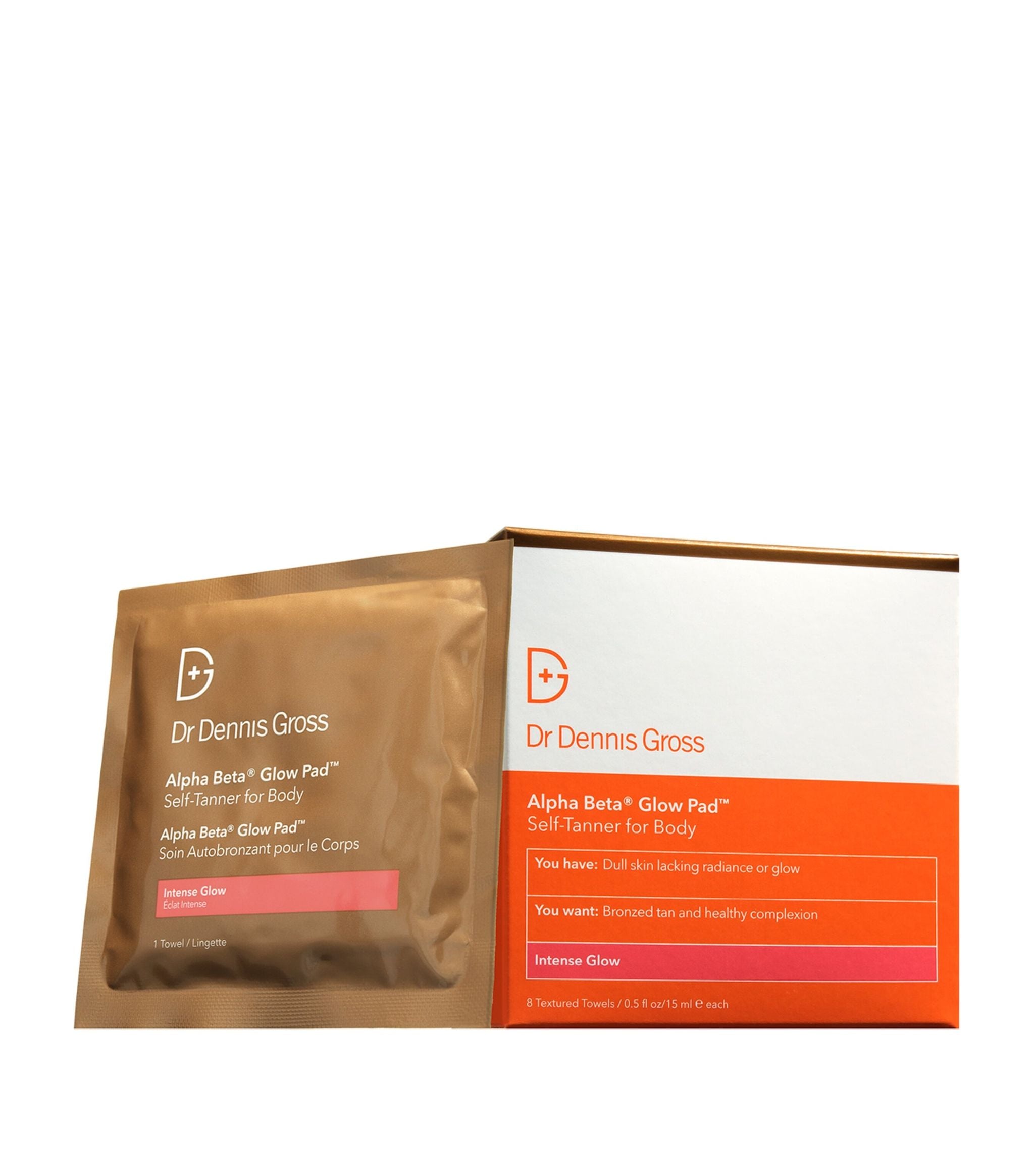 Alpha Beta Glow Pad Self-Tanner (8 x 15ml) GOODS Harrods   