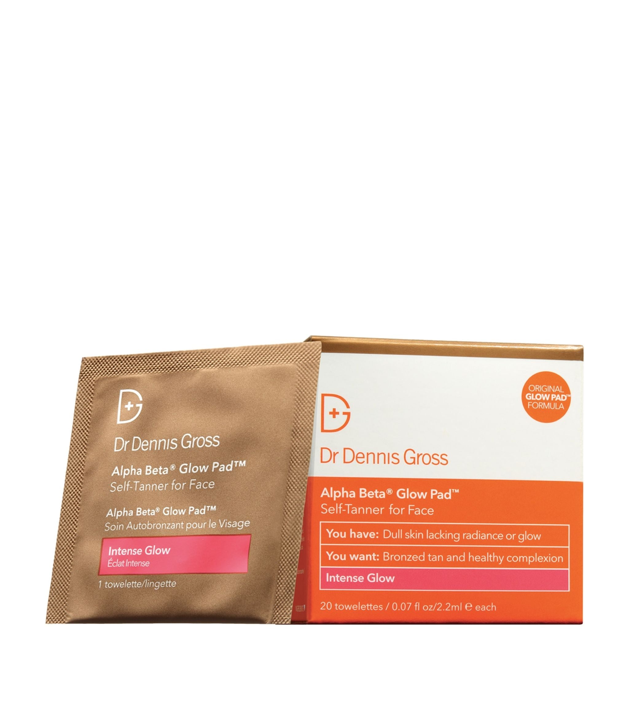 Ddg Alpha Beta Glow Pad Intense Glow GOODS Harrods   