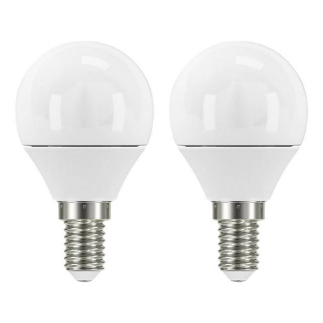 HOME LED Mini Globe 40w SES Light Bulb 2Pk essentials Sainsburys   