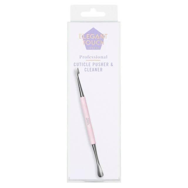 Elegant Touch Professional Cuticle Pusher & Nail Cleaner