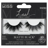 Kiss Lash Couture Matte Black Faux Mink Collection Matte Velvet - McGrocer