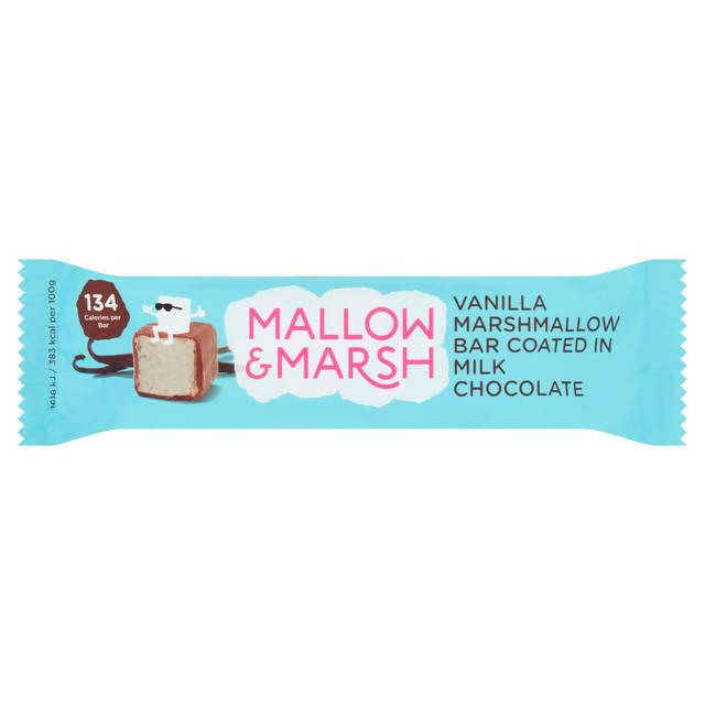 Mallow & Marsh Vanilla Marshmallow Bar 35g - McGrocer