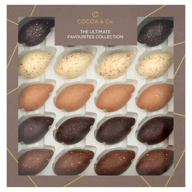 Cocoa & Co. The Ultimate Favourites Chocolate Collection 220g FOOD CUPBOARD Sainsburys   