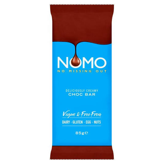 NOMO Deliciously Creamy Choc Bar 85g - McGrocer