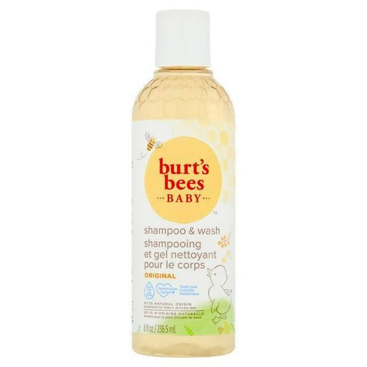 Burt's Bees Baby Shampoo & Wash 235ml toiletries Sainsburys   