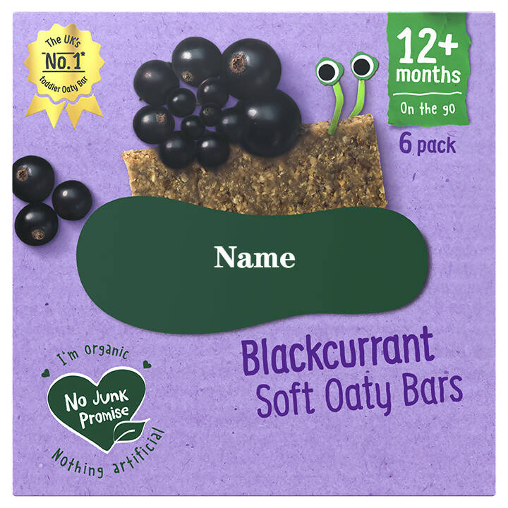 Organix Personalised Blackcurrant Soft Oaty Bars Personalised Blackcurrant Soft Oaty Bars McGrocer Direct   