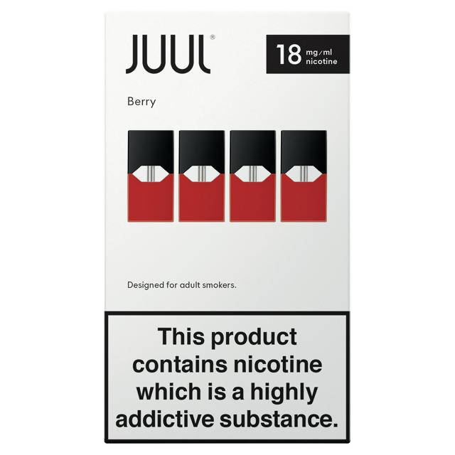 JUULpods Alpine Berry 18mg 4 pack Electronic cigarettes Sainsburys   
