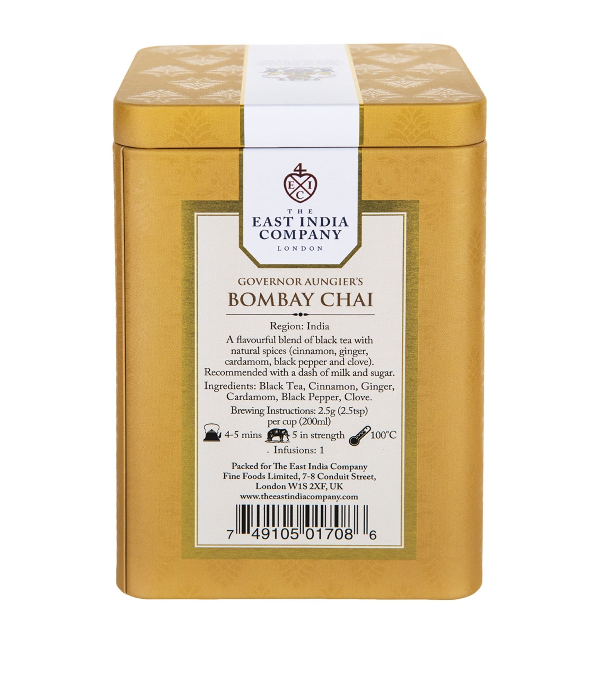 Governor Aungier’s Bombay Chai Loose Leaf Tea (125g) GOODS Harrods   