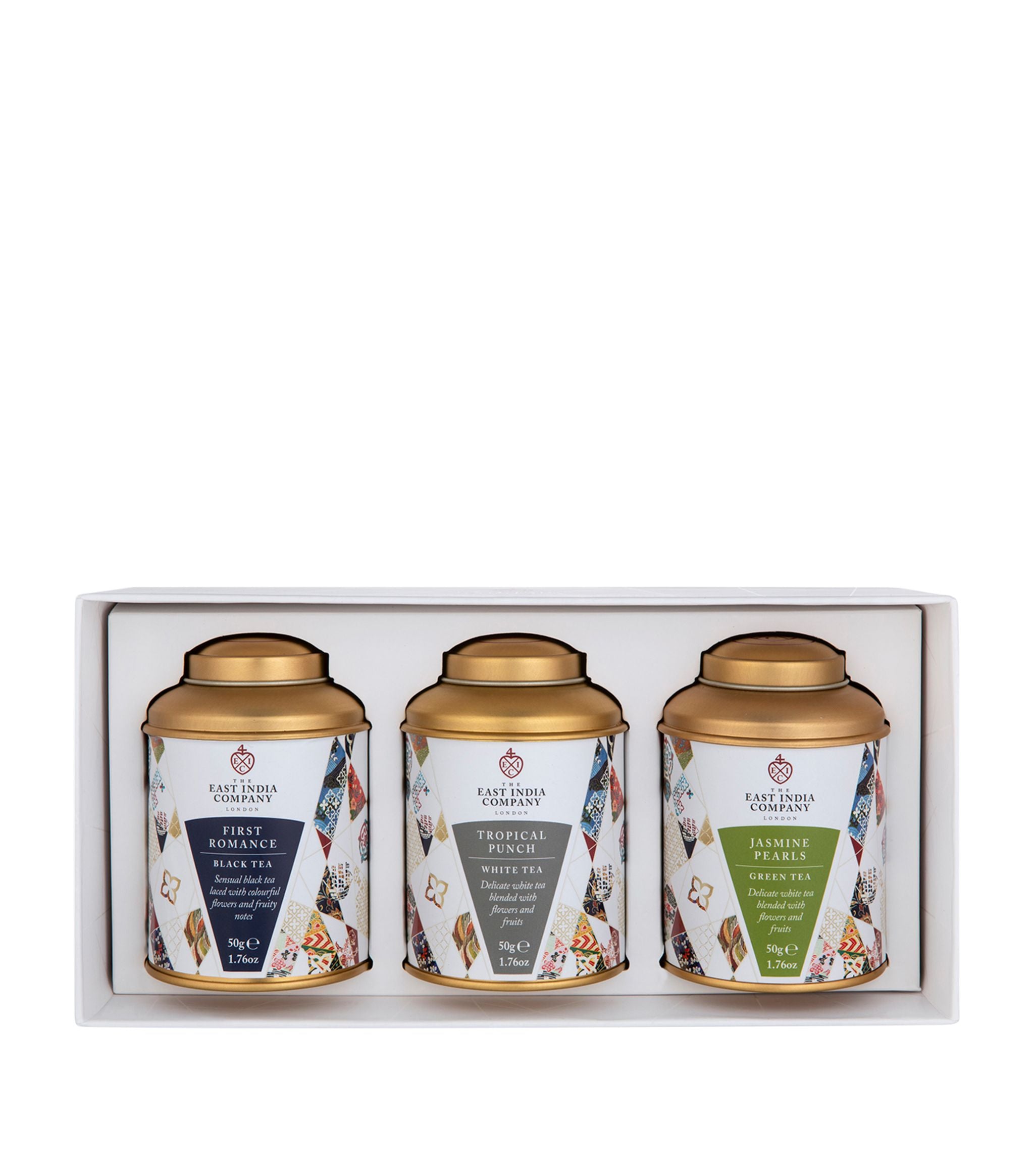 Miniature Flavoured Fine Leaf Tea Caddy Gift Set GOODS Harrods   