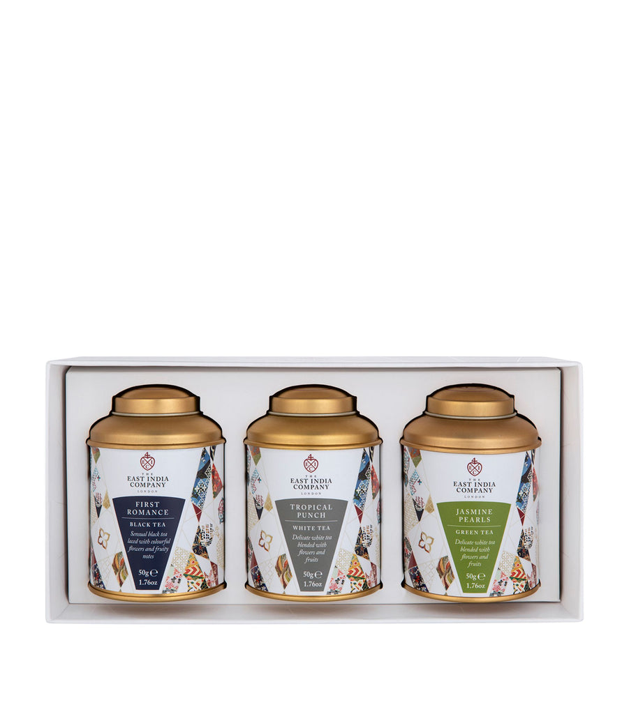 Miniature Flavoured Fine Leaf Tea Caddy Gift Set