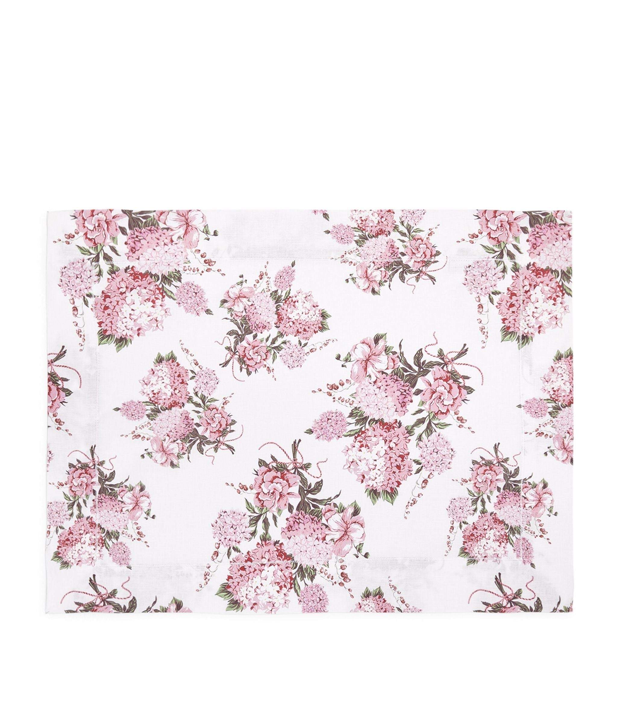 Set of 4 Floral Placemats (38cm x 50cm) GOODS Harrods   