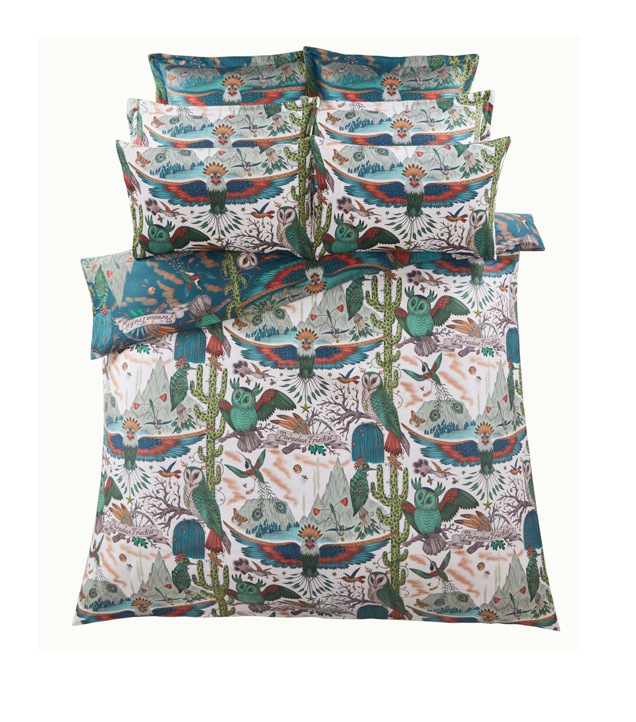 Frontier Square Pillowcase (65cm x 65cm) GOODS Harrods   